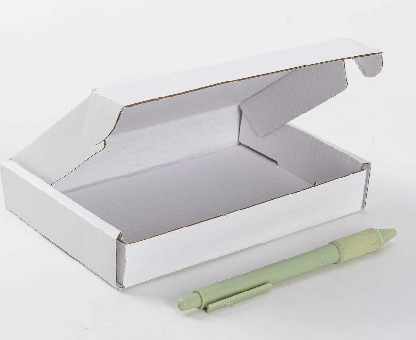 Brievenbusdoos A6 wit 16x11x2,8 cm voor webshop verzending en kleine producten