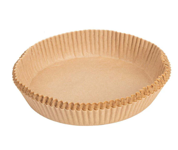airfryer bakpapier rond 50 stuks – 200 x 45 mm