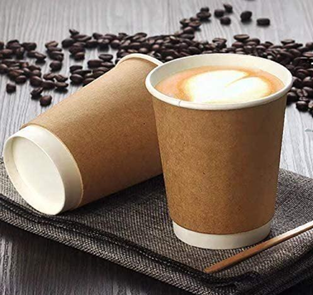 white disposable paper cups – 100 cups pack | wholesale box available